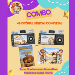 Combo - Tema: Confiar e obedecer a Deus