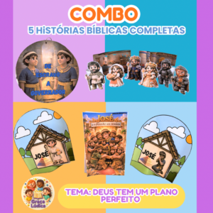 Combo - Tema: Deus tem um plano perfeito