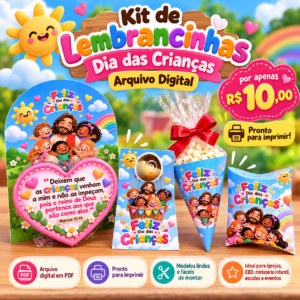 Kit de Lembrancinhas – Dia das Crianças
